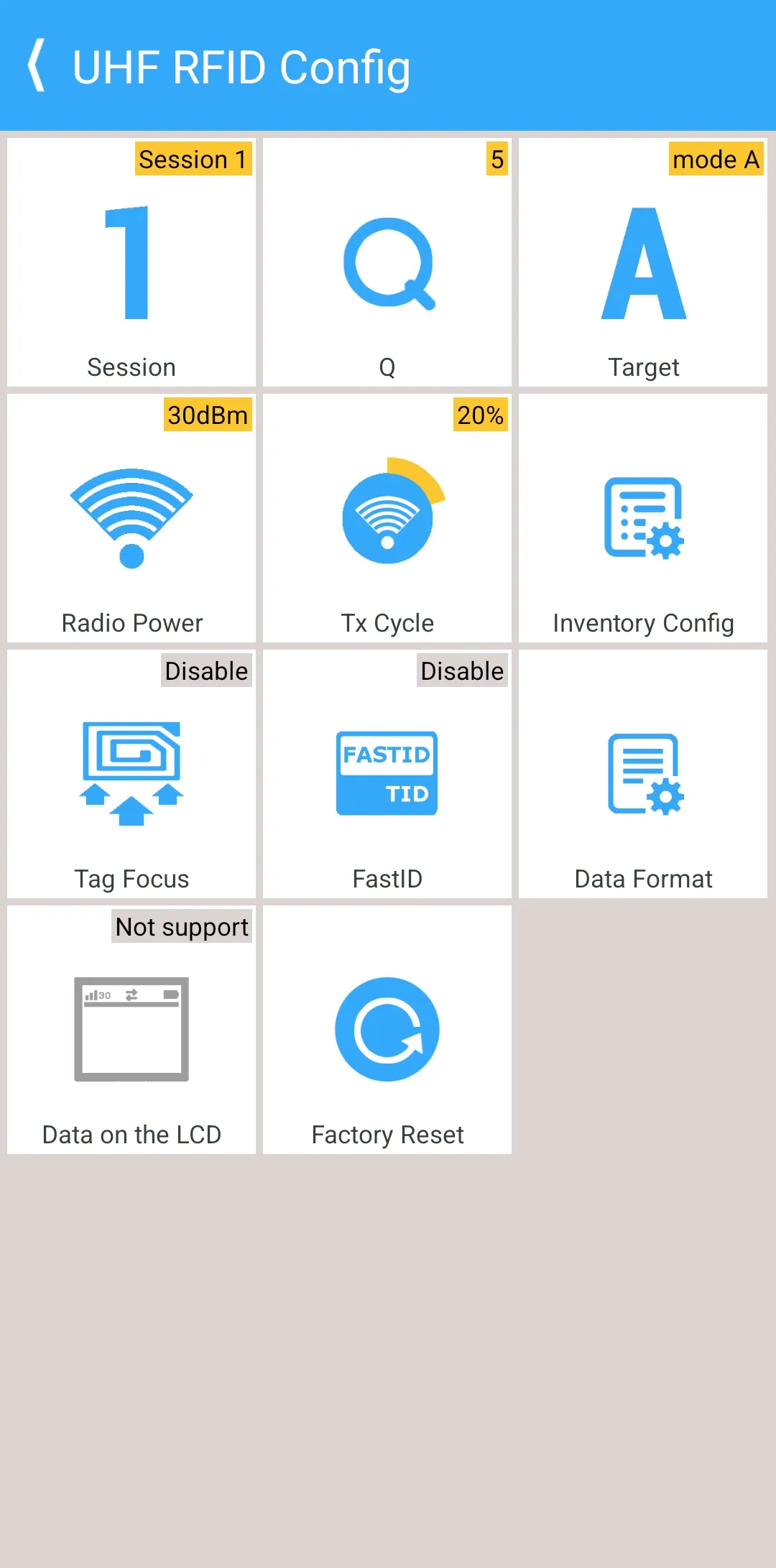 KCI RFID - UHF, Barcode Reader | Indus Appstore | Screenshot