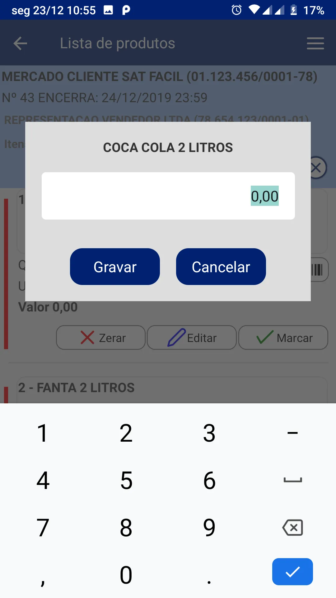 Cotação SAT Fácil | Indus Appstore | Screenshot