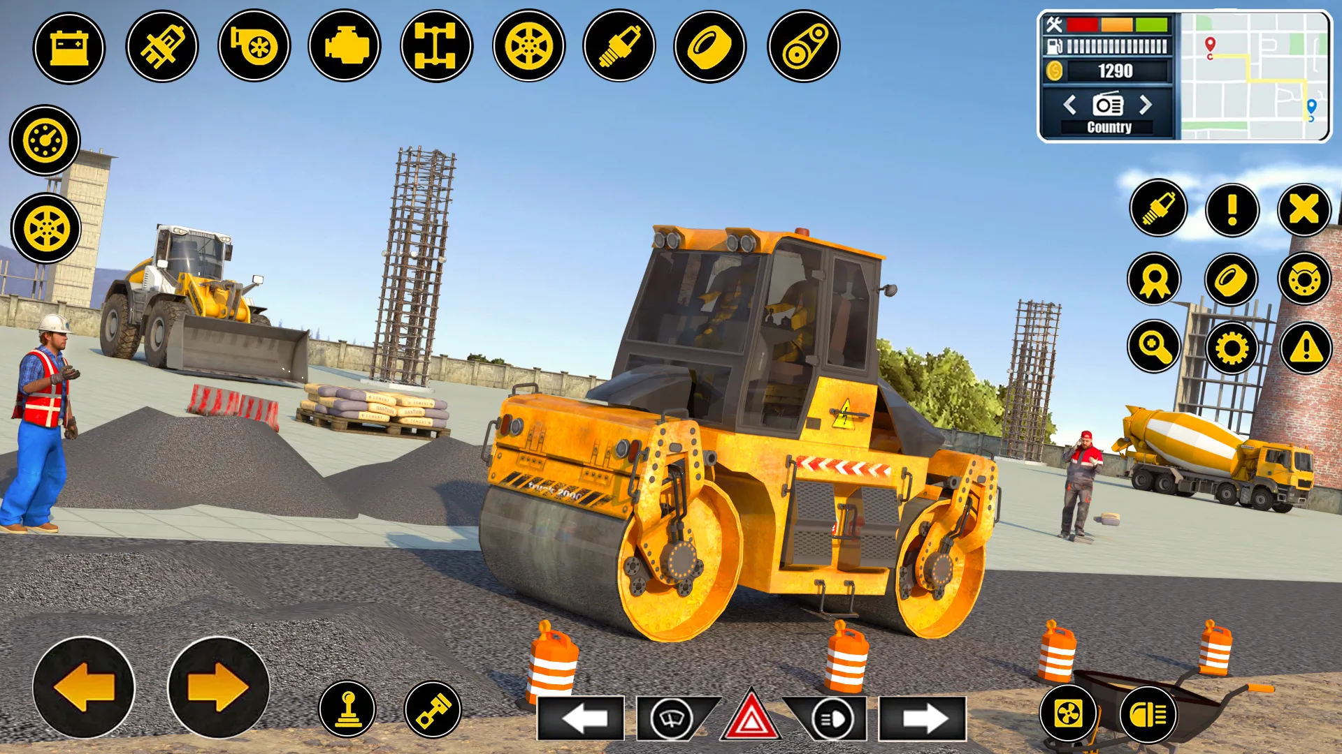 3D City Road Construction Game | Indus Appstore | Screenshot