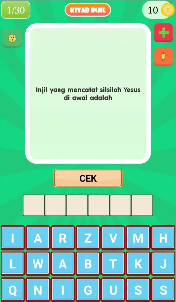 Kuis Alkitab Seru | Indus Appstore | Screenshot