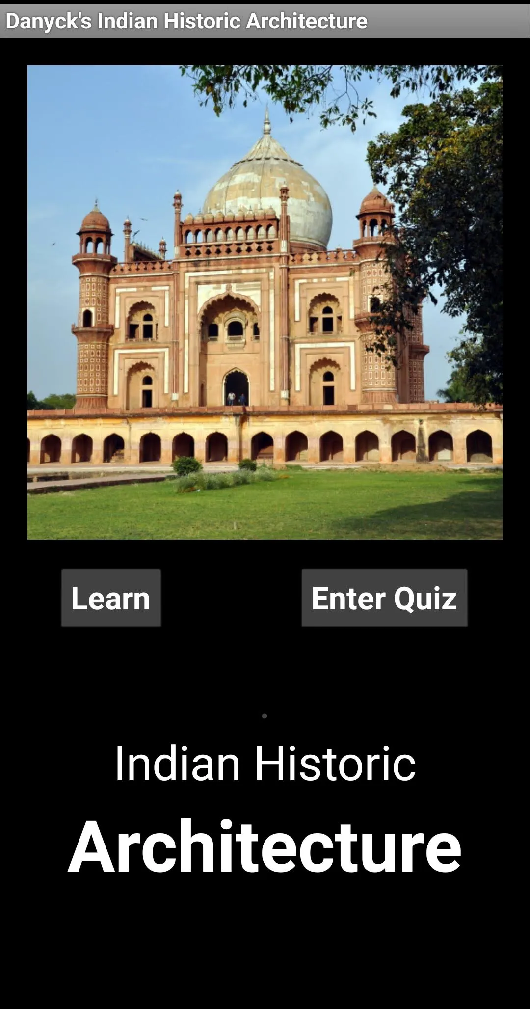 Indian Historical Arch Quiz | Indus Appstore | Screenshot