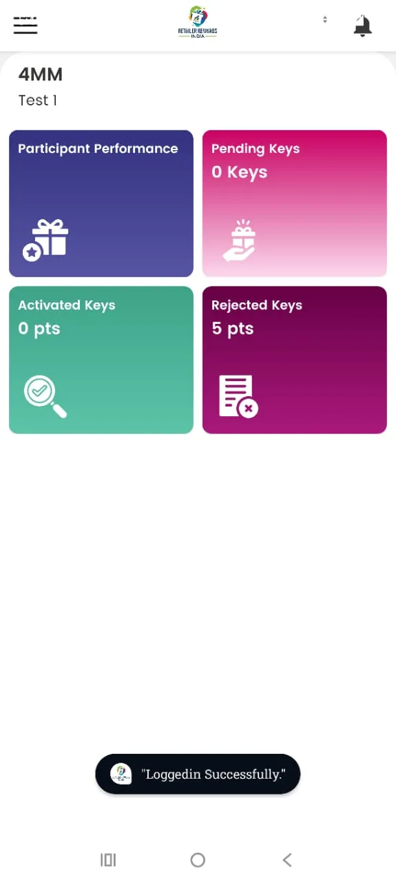4MM Retailer Rewards India | Indus Appstore | Screenshot