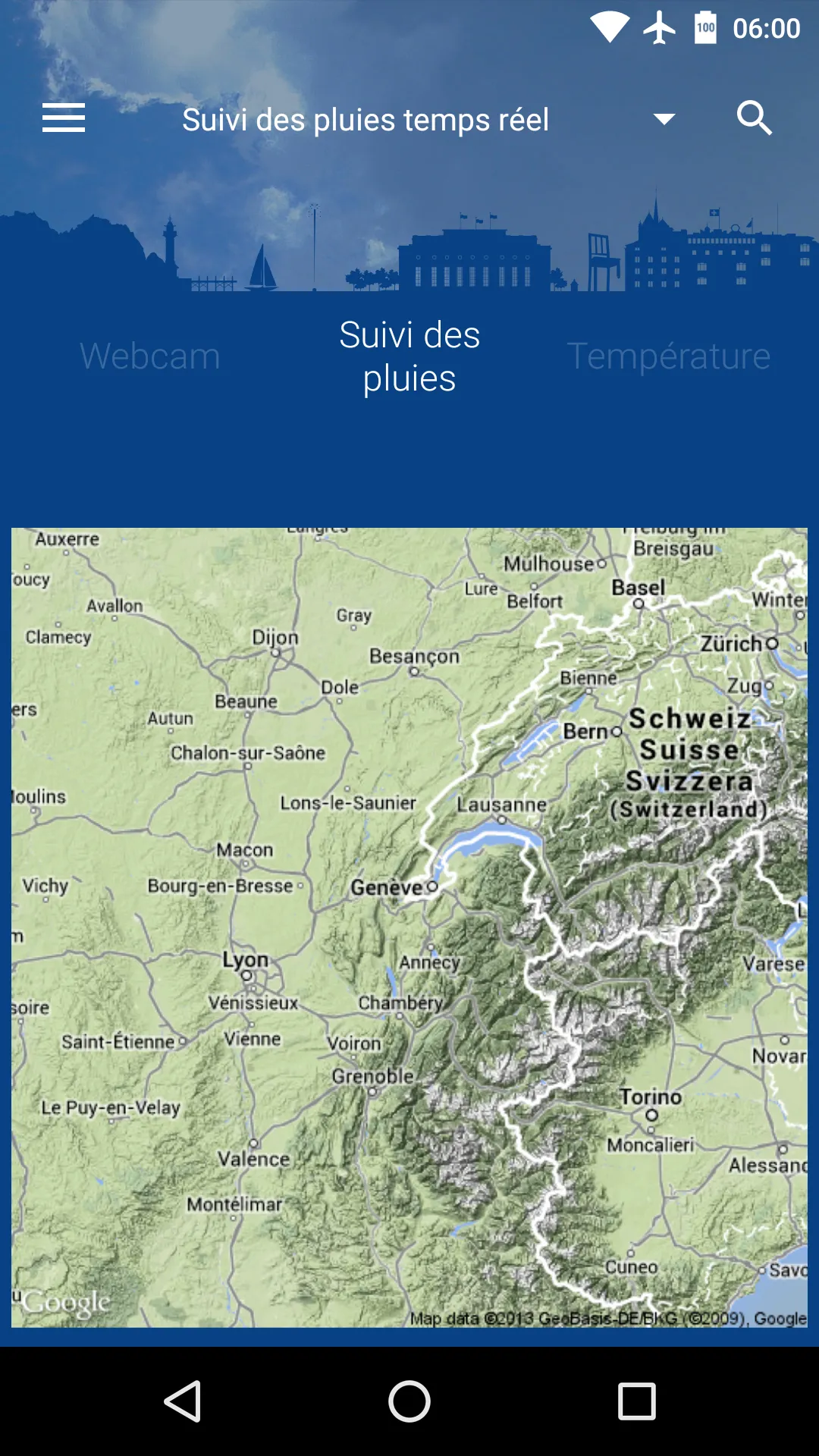 Météo Genève | Indus Appstore | Screenshot