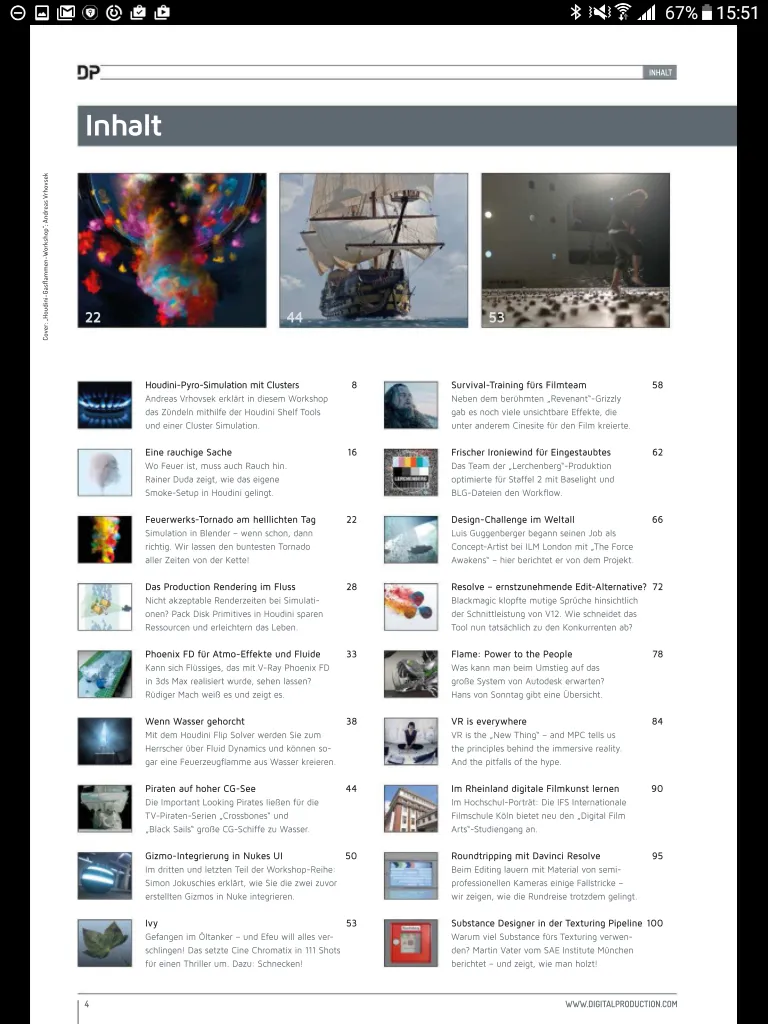 Digital Production Magazin | Indus Appstore | Screenshot