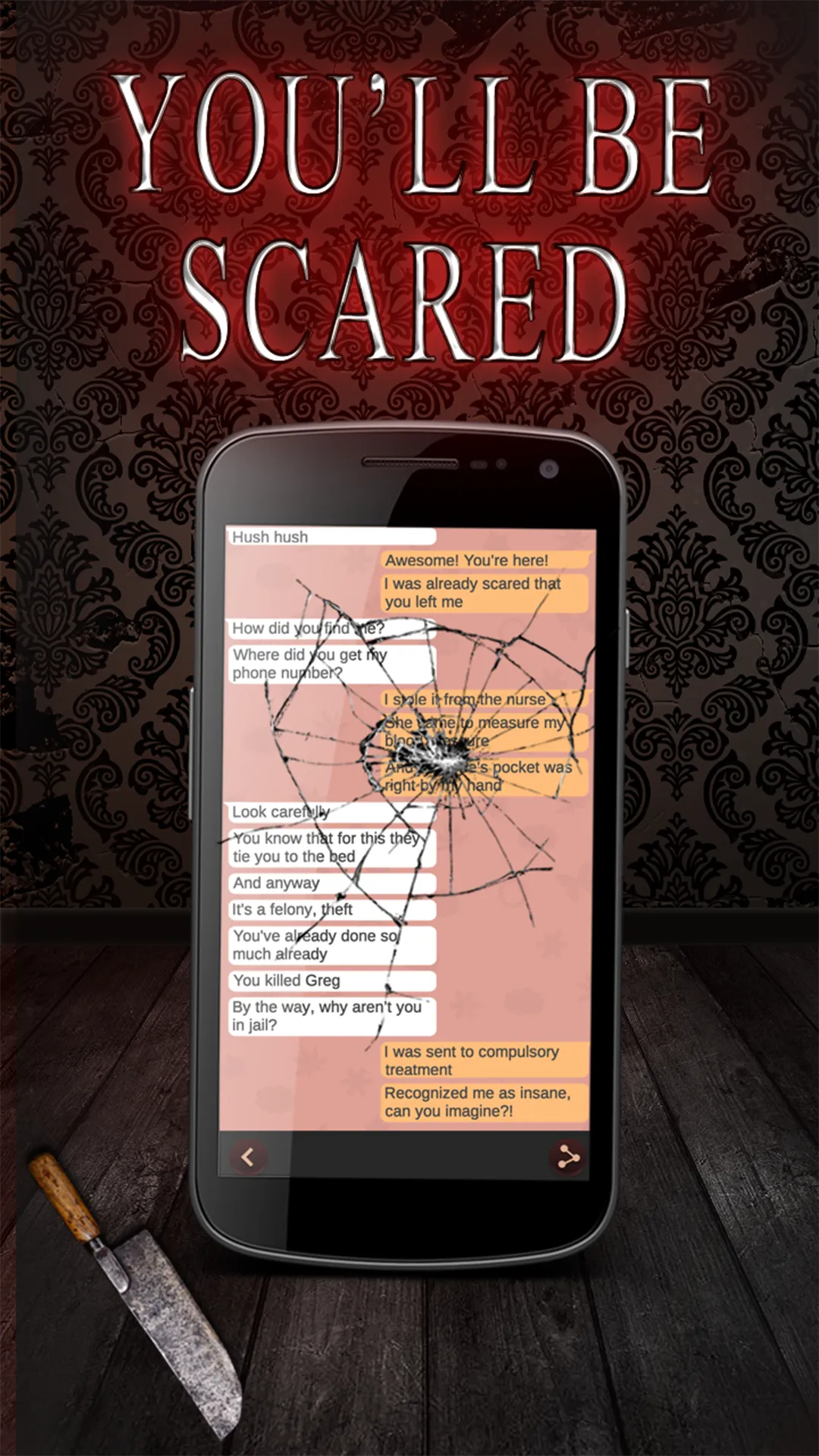 Alexandra - Scary Stories Chat | Indus Appstore | Screenshot