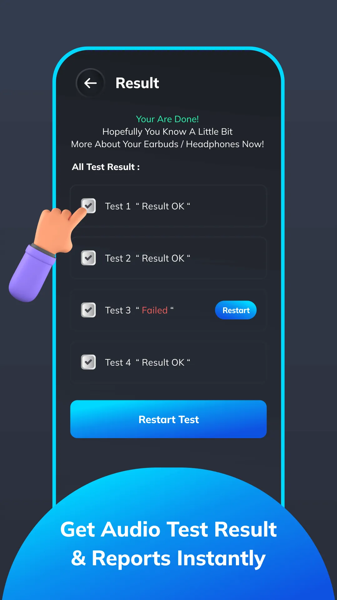 Audio Earbud Test & Equalizer | Indus Appstore | Screenshot