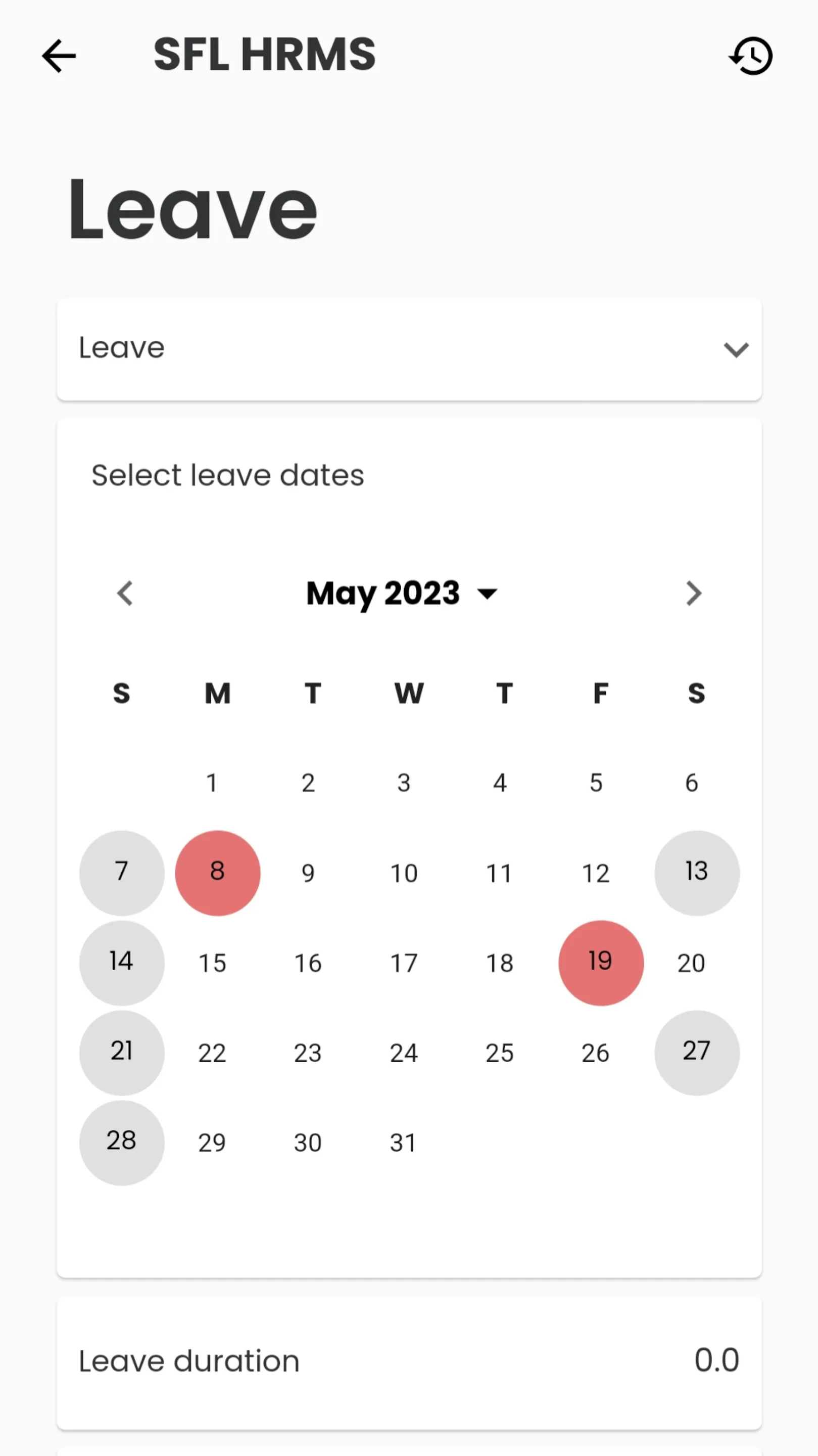 SFL HRMS | Indus Appstore | Screenshot