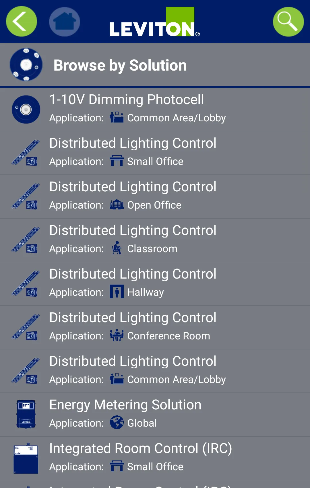 Leviton Title 20 & Title 24 | Indus Appstore | Screenshot