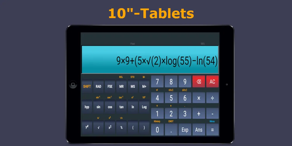 Scientific Calculator - Classi | Indus Appstore | Screenshot