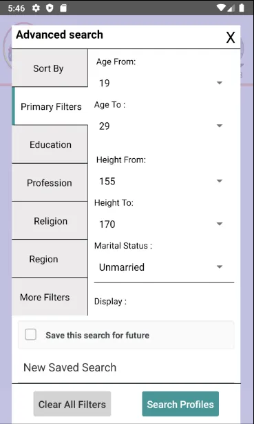 Bethlehem Matrimonial | Indus Appstore | Screenshot