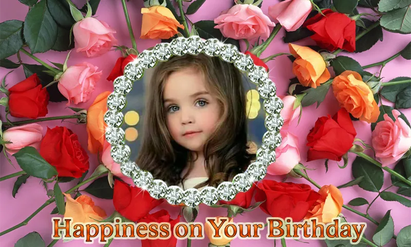 Birthday Photo Frame | Indus Appstore | Screenshot