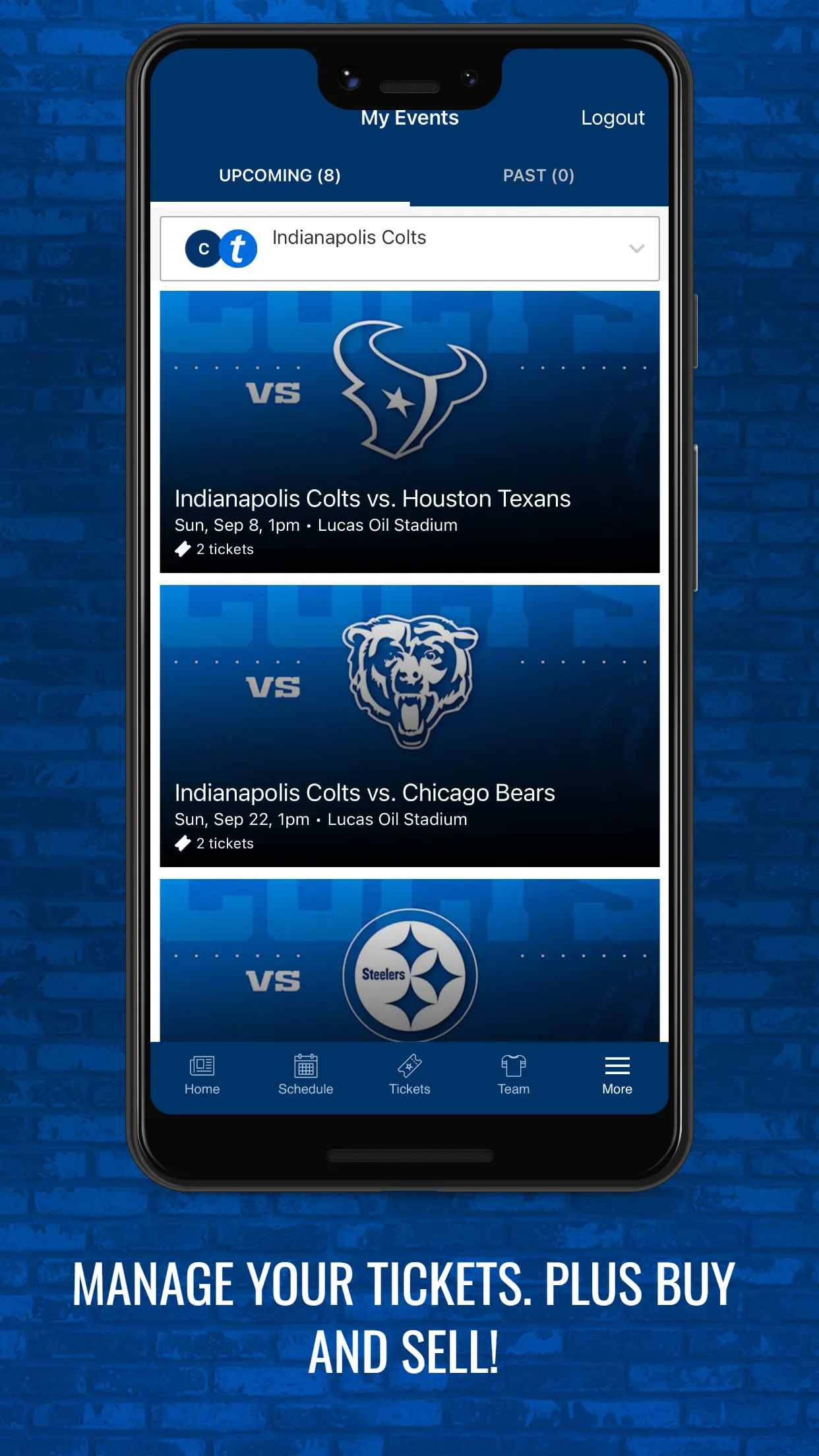 Indianapolis Colts Mobile | Indus Appstore | Screenshot