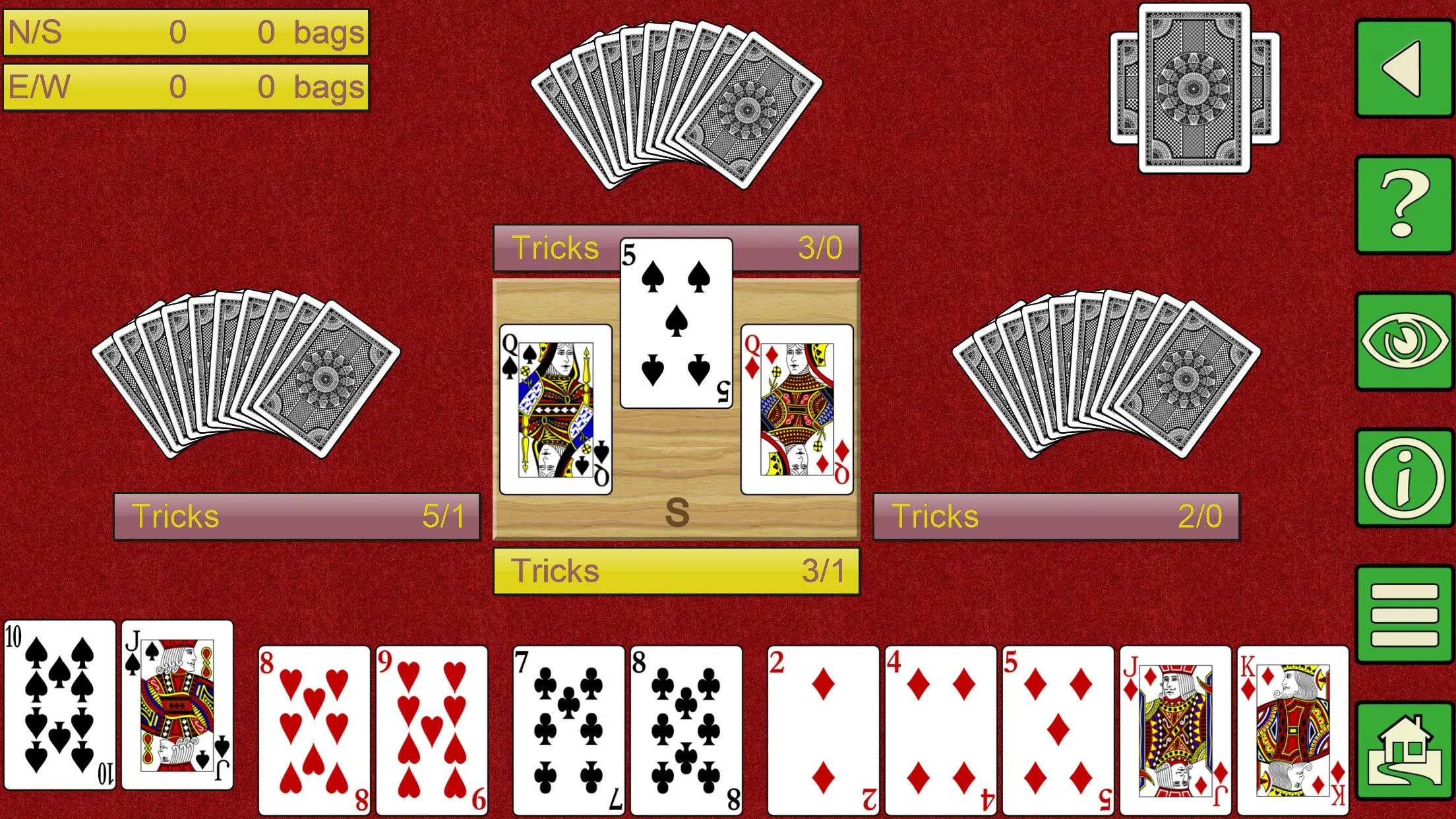 Spades V+, spades card game | Indus Appstore | Screenshot