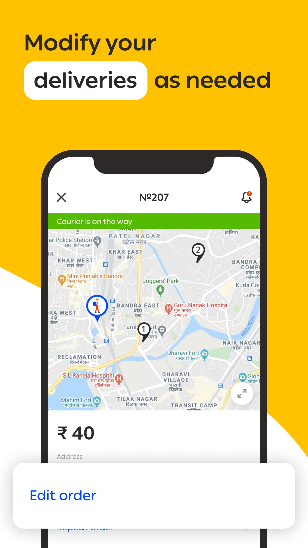 Borzo: Courier Delivery 24x7 | Indus Appstore | Screenshot