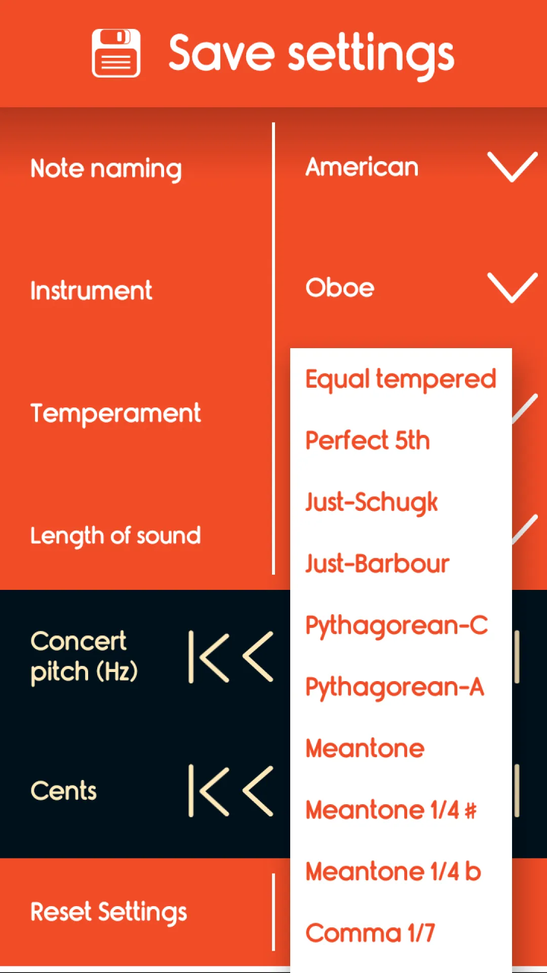 Master Oboe Tuner | Indus Appstore | Screenshot