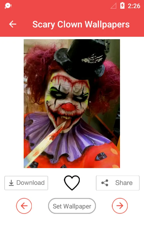 Scary Clown Wallpaper | Indus Appstore | Screenshot