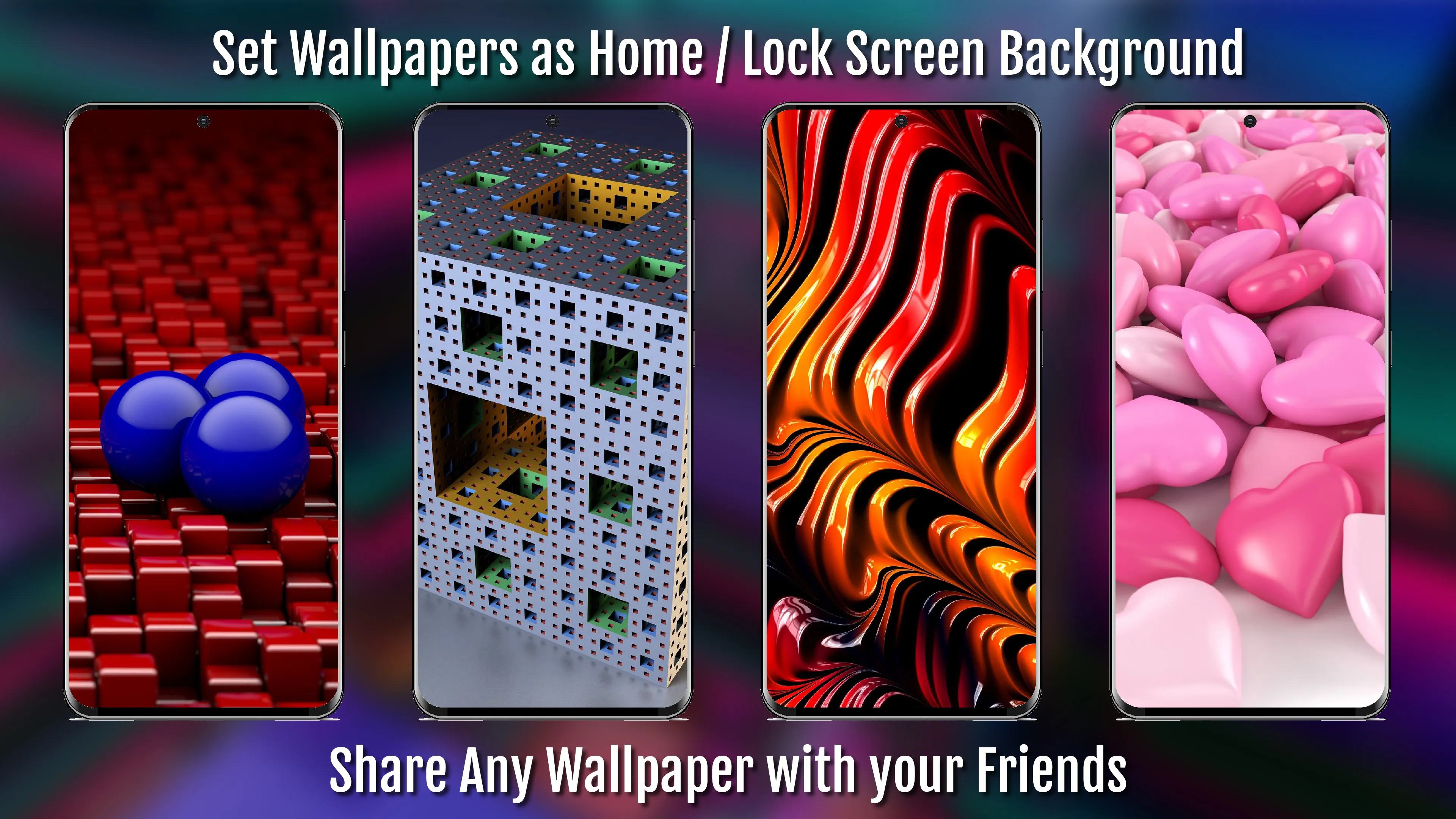 3D Wallpapers Full HD / 4K | Indus Appstore | Screenshot