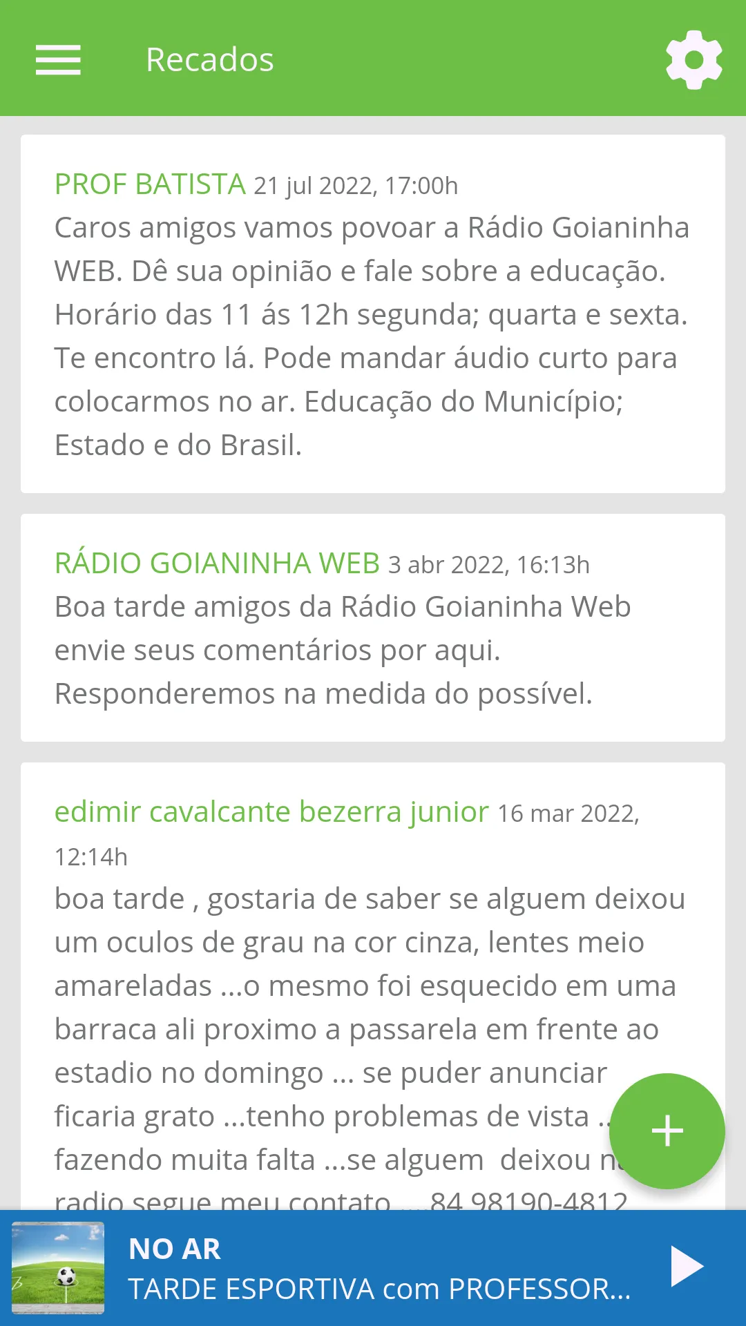 Radio Goianinha Web | Indus Appstore | Screenshot