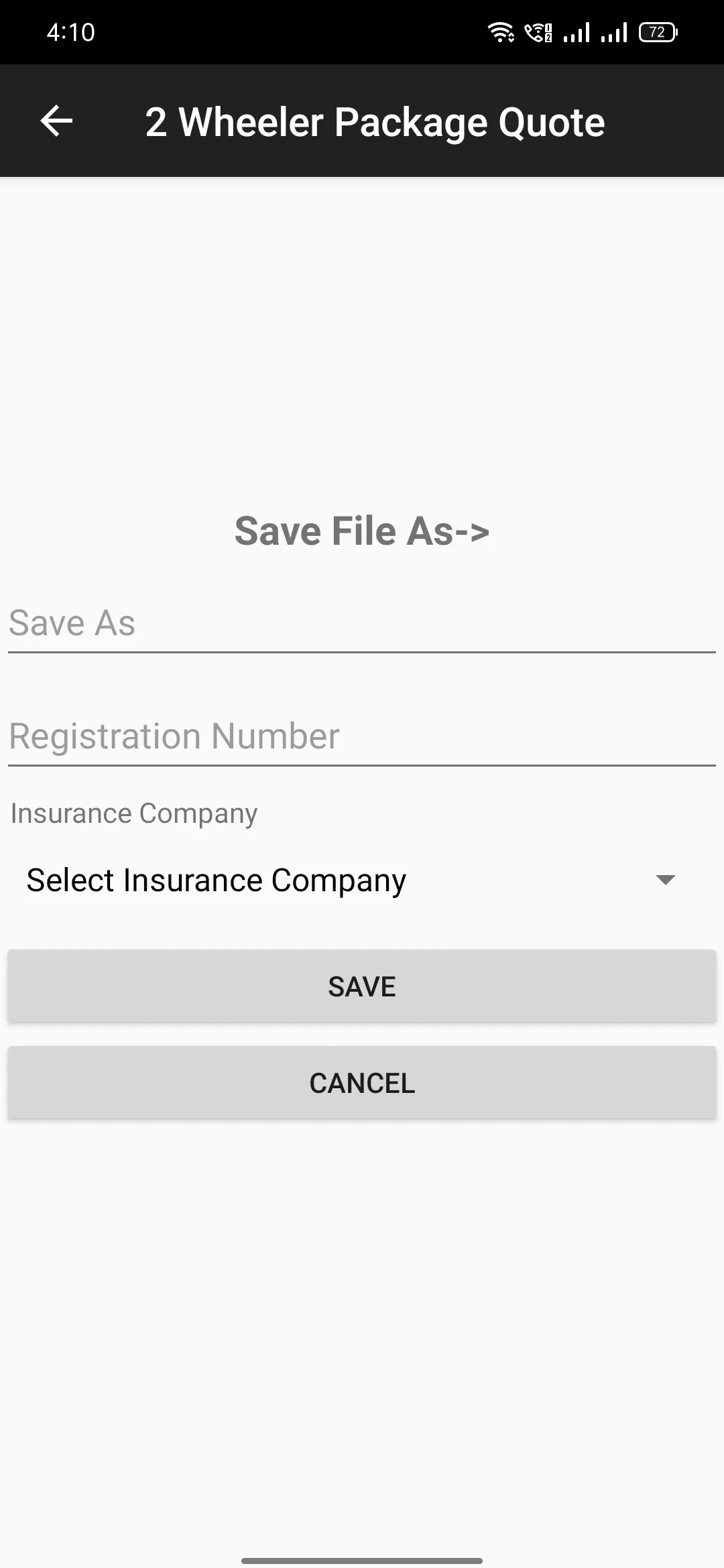 Insurance Premium Calculator | Indus Appstore | Screenshot