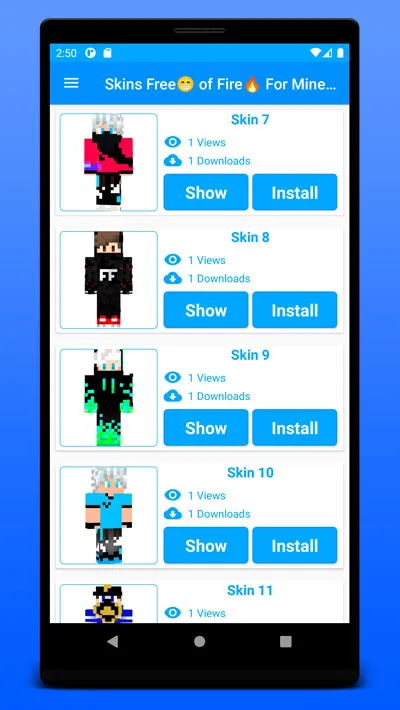 Skins FreeFire For Minecraft | Indus Appstore | Screenshot