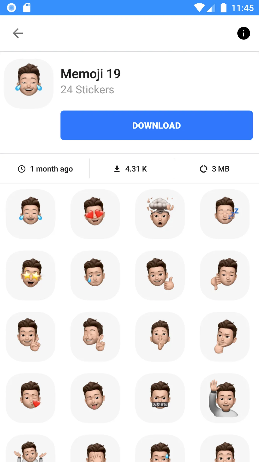 WASticker: Memoji Stickers | Indus Appstore | Screenshot