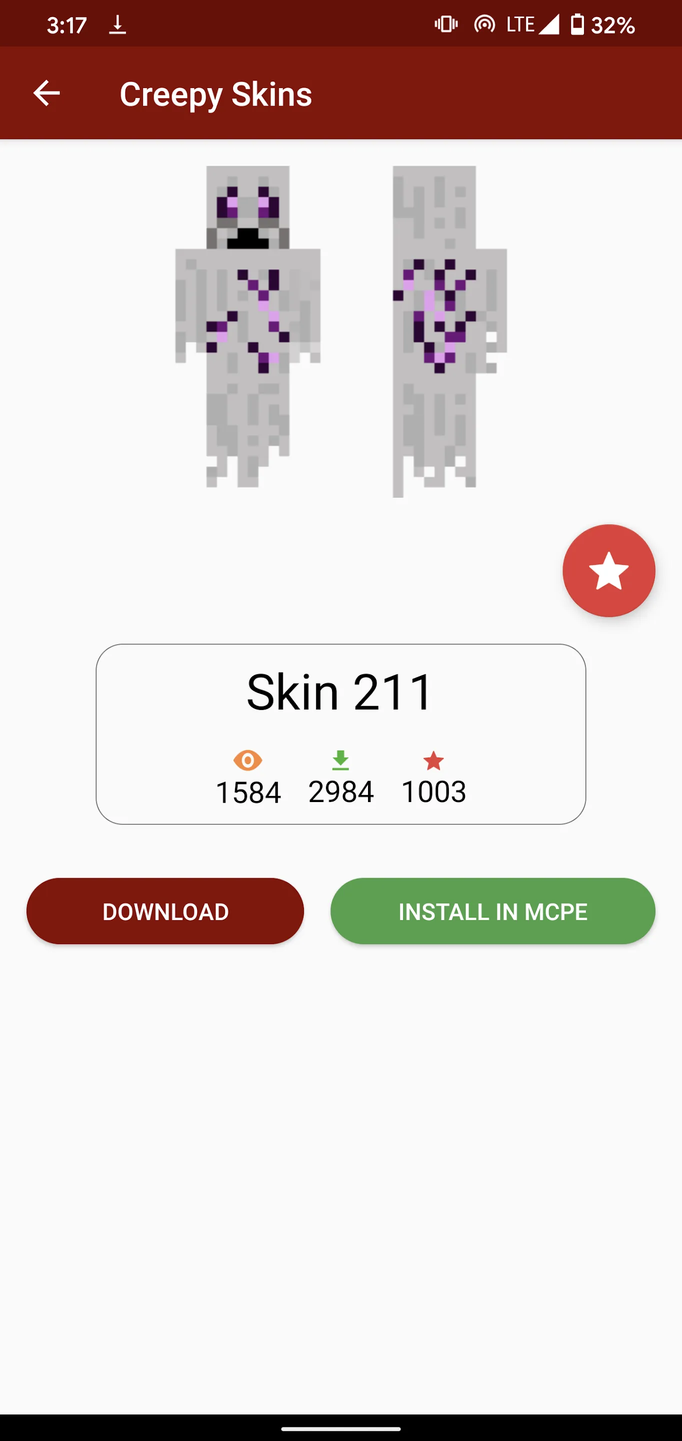 Creepy Skins | Indus Appstore | Screenshot