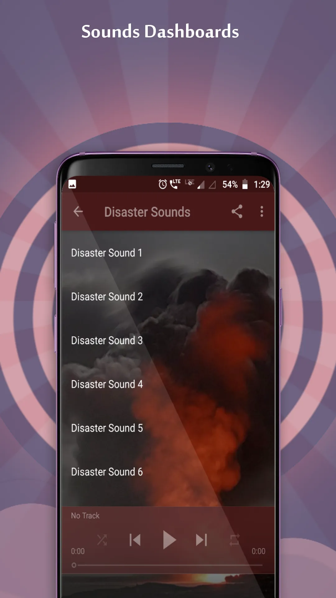 Disaster Sounds | Indus Appstore | Screenshot