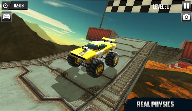 3D Impossible Monster Truck Survivor - 2020 | Indus Appstore | Screenshot