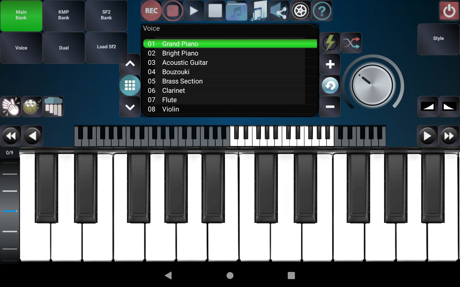 Soundfont Piano | Indus Appstore | Screenshot