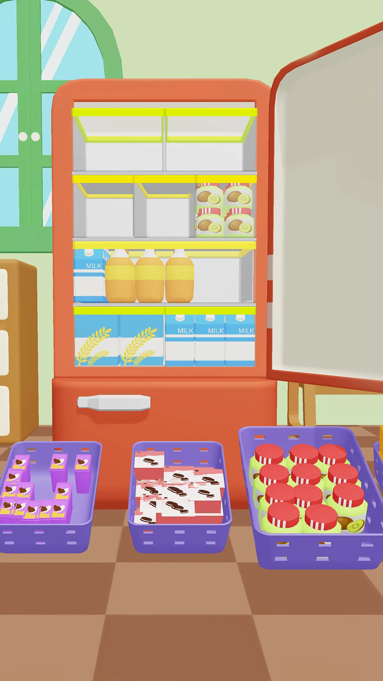 ASMR Organize: Fill the Fridge | Indus Appstore | Screenshot