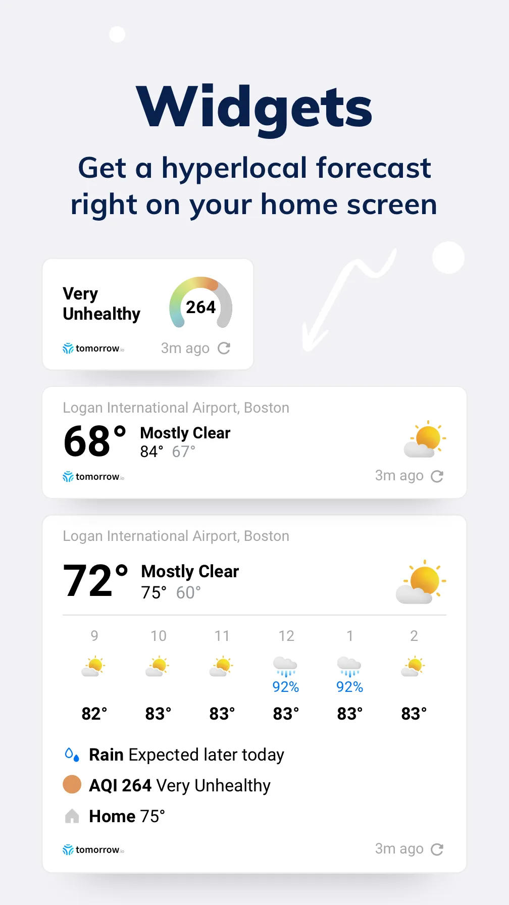 Tomorrow.io: Weather Forecast | Indus Appstore | Screenshot