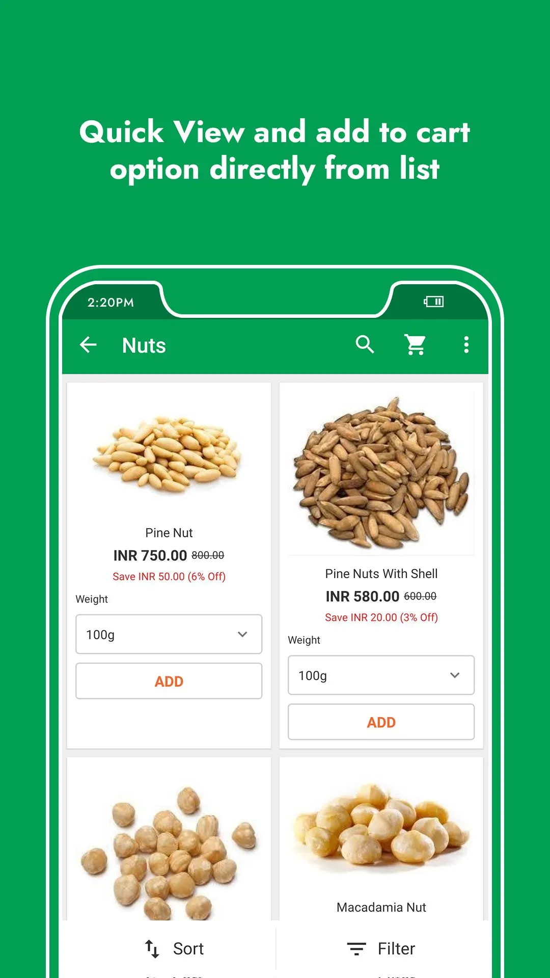 Healthyum Dryfruits | Indus Appstore | Screenshot