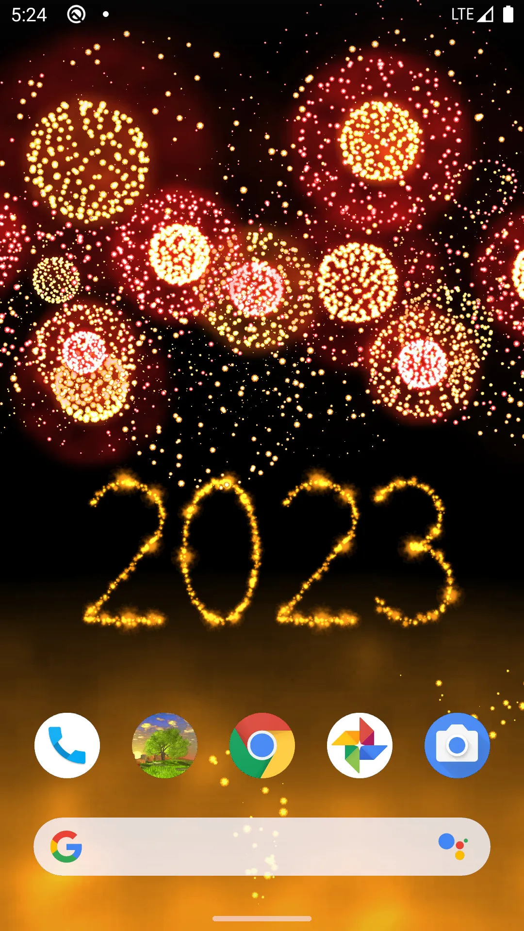 New Year 2023 Fireworks 4D | Indus Appstore | Screenshot