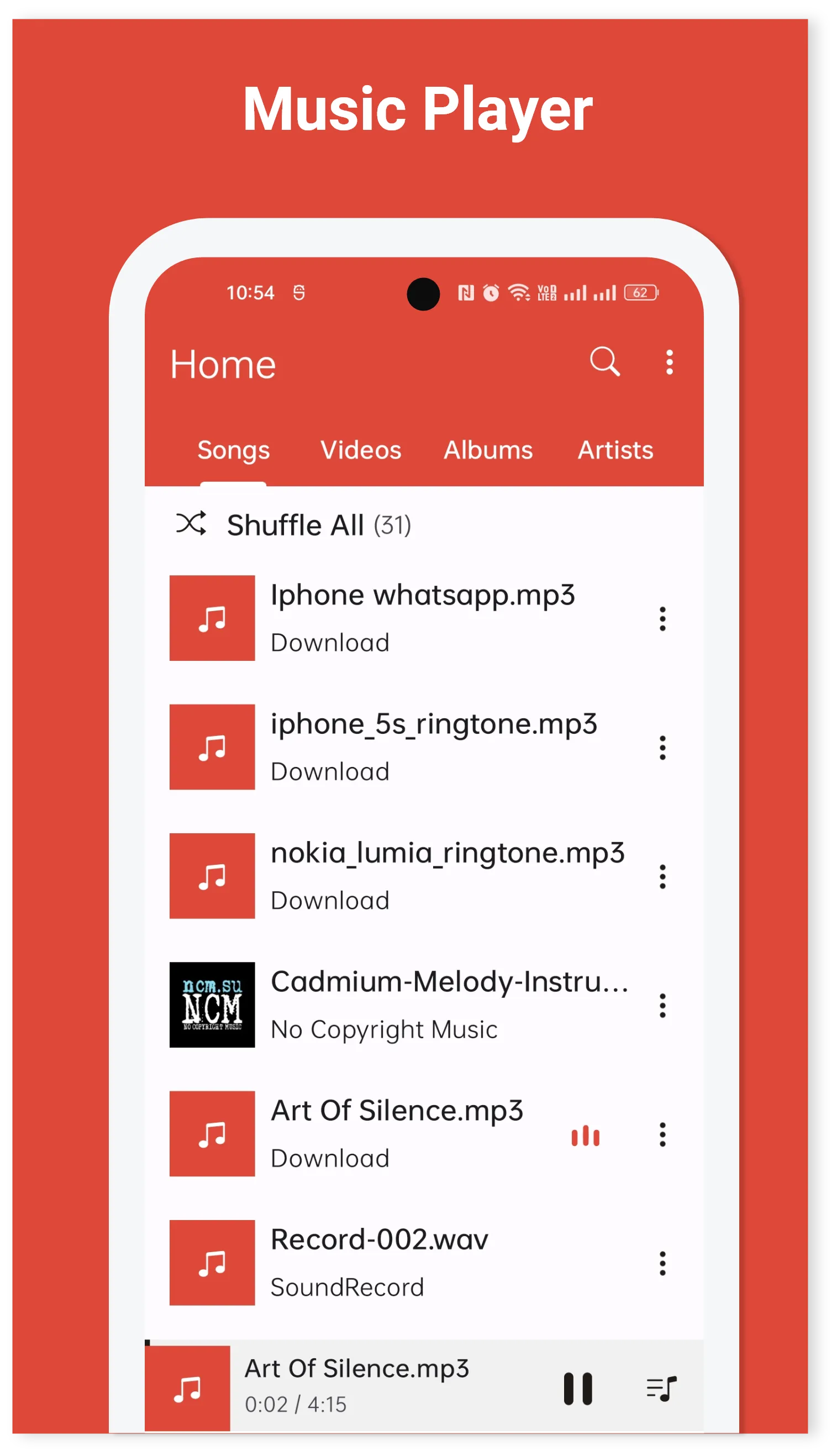 Music Player - MP3 Player | Indus Appstore | Screenshot