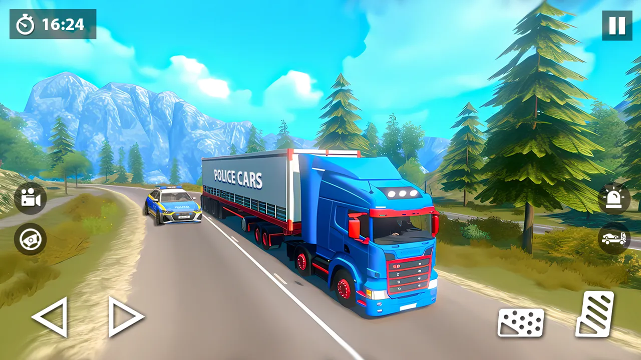 US Police Car Transporter Game | Indus Appstore | Screenshot