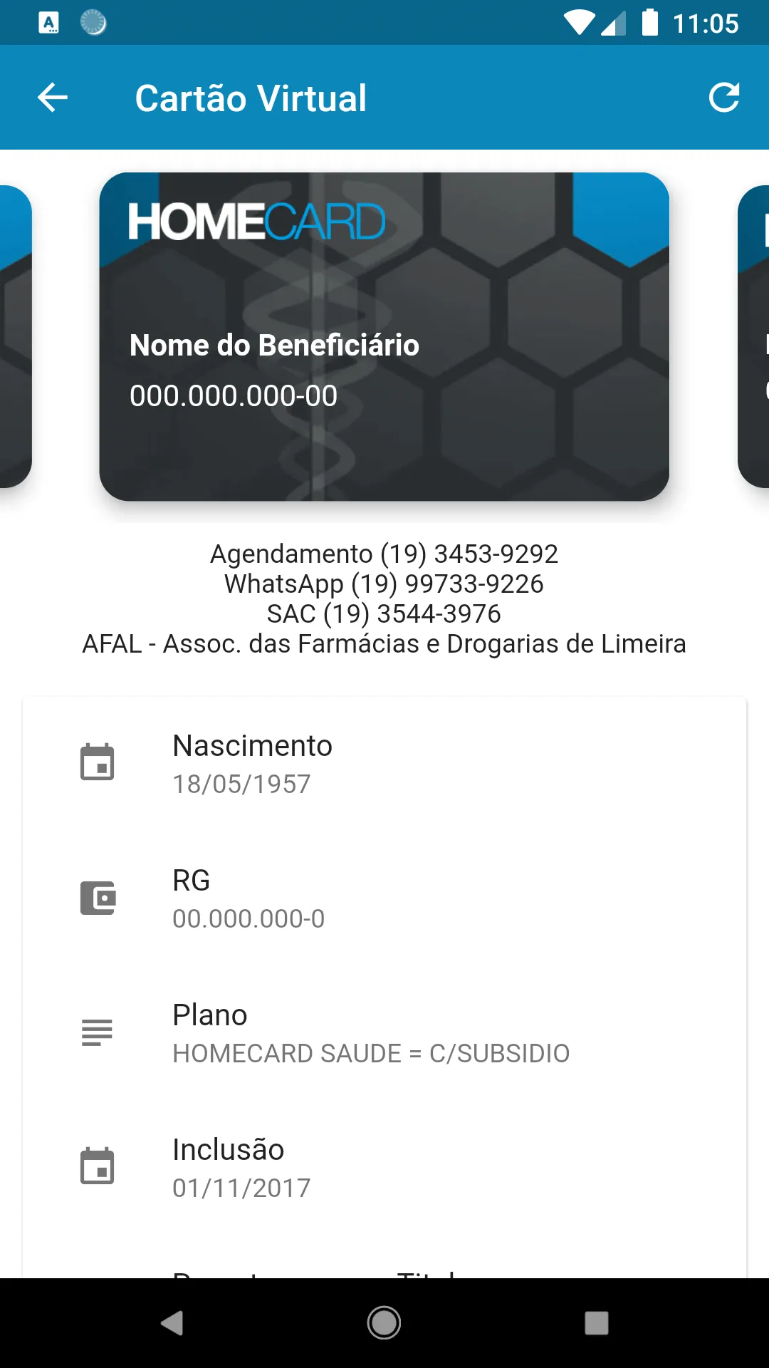 Cartão Homecard | Indus Appstore | Screenshot