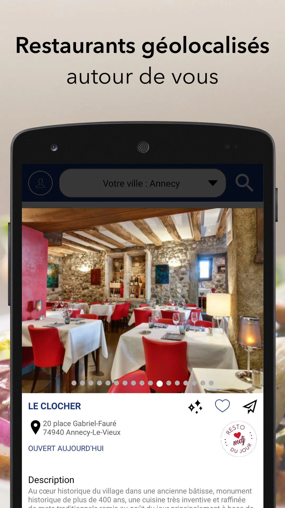 AFMR - Maître Restaurateur | Indus Appstore | Screenshot