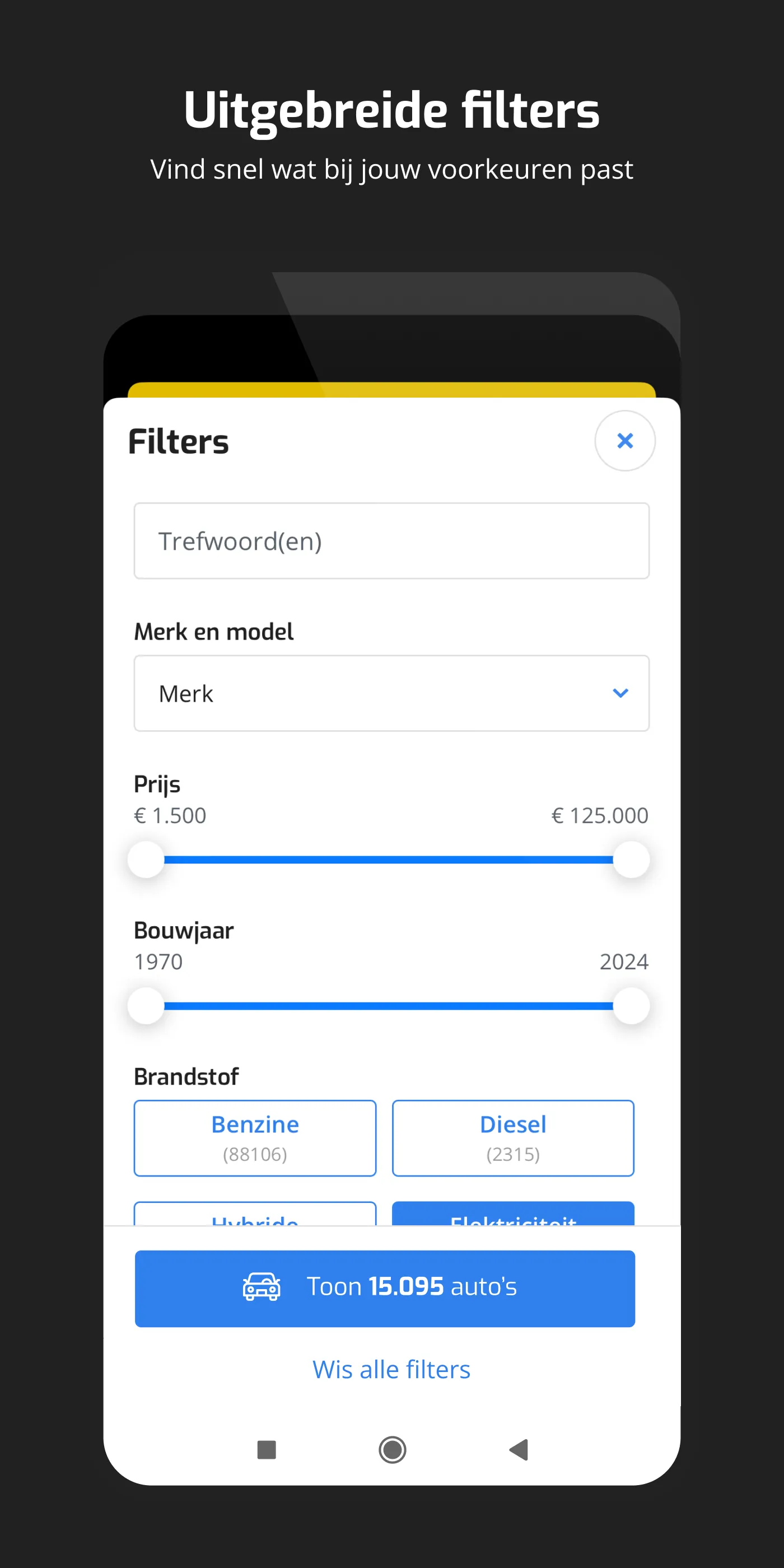 viaBOVAG.nl: Auto kopen | Indus Appstore | Screenshot