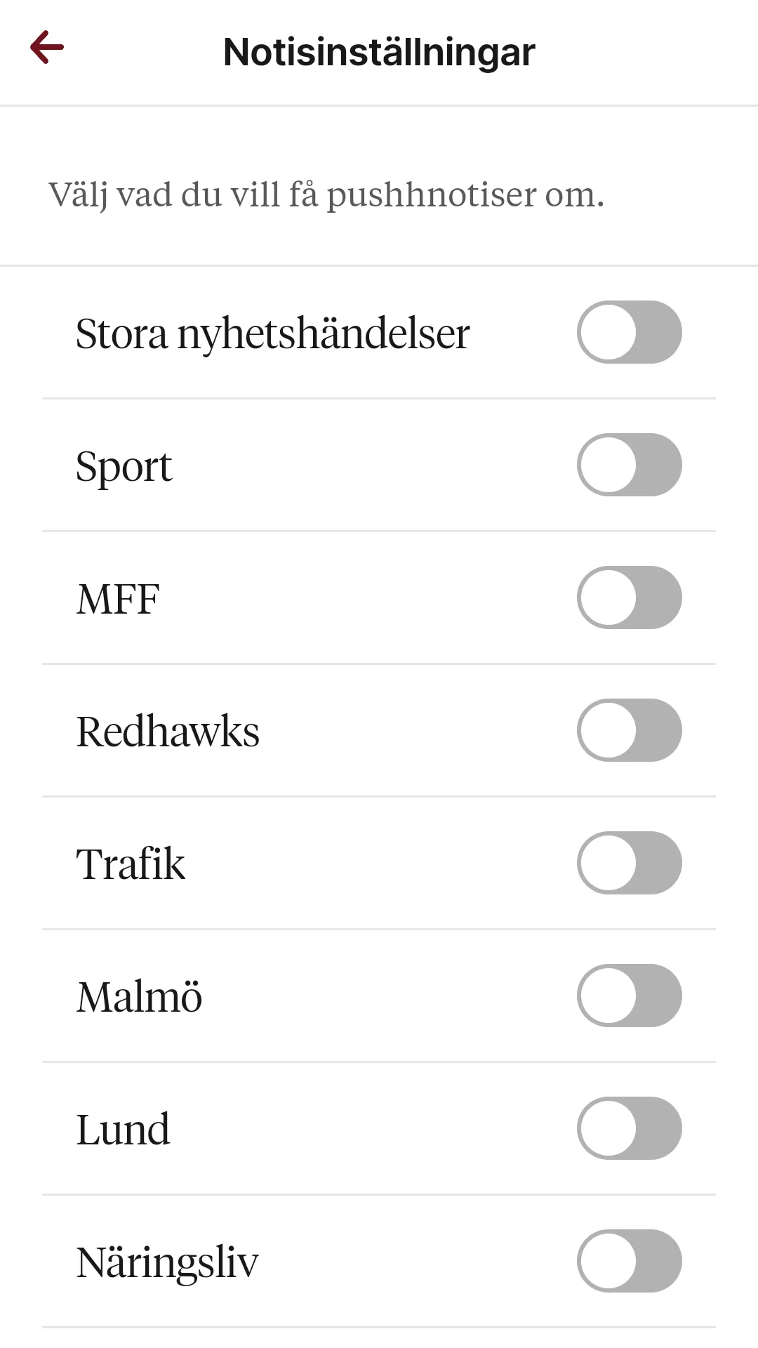 Sydsvenskan Nyheter | Indus Appstore | Screenshot