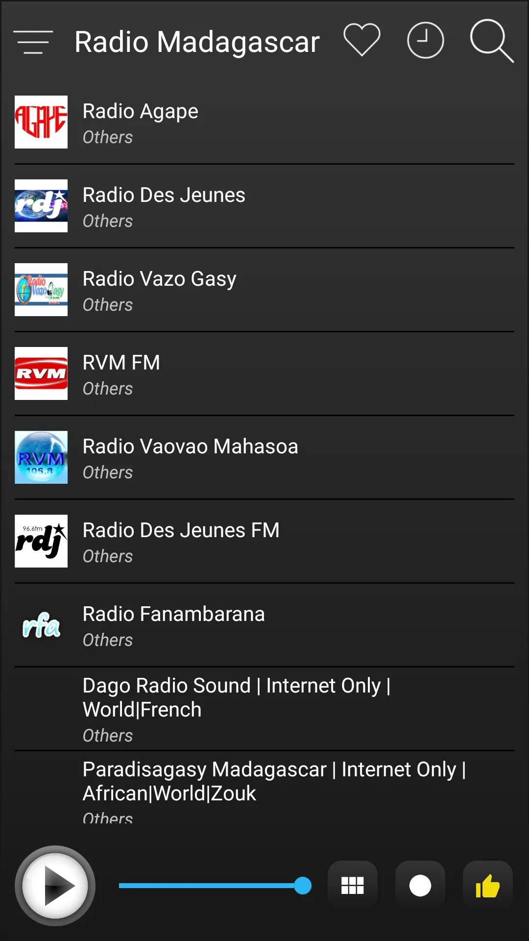 Madagascar FM AM Music | Indus Appstore | Screenshot