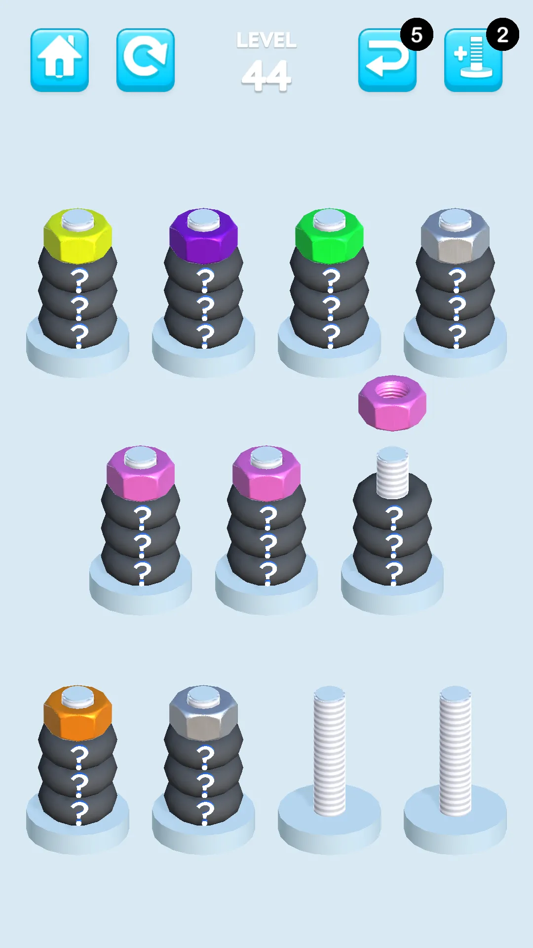 Nuts And Bolts Sort | Indus Appstore | Screenshot