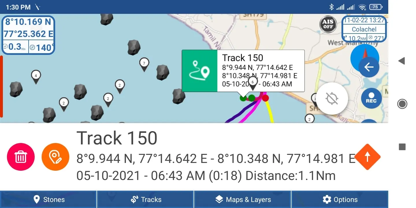 Kadal Map - Marine Navigation | Indus Appstore | Screenshot