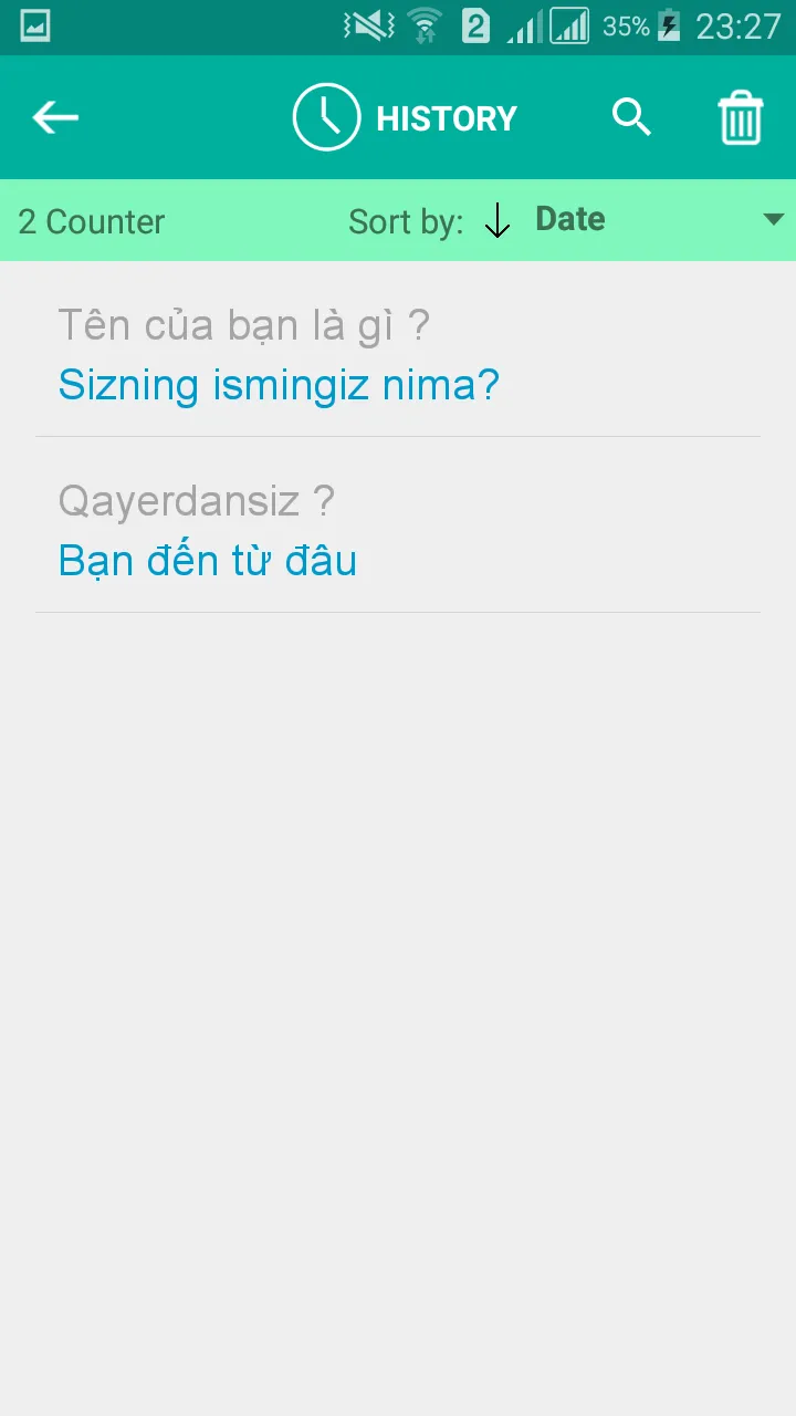 Uzbek Vietnamese Translator | Indus Appstore | Screenshot