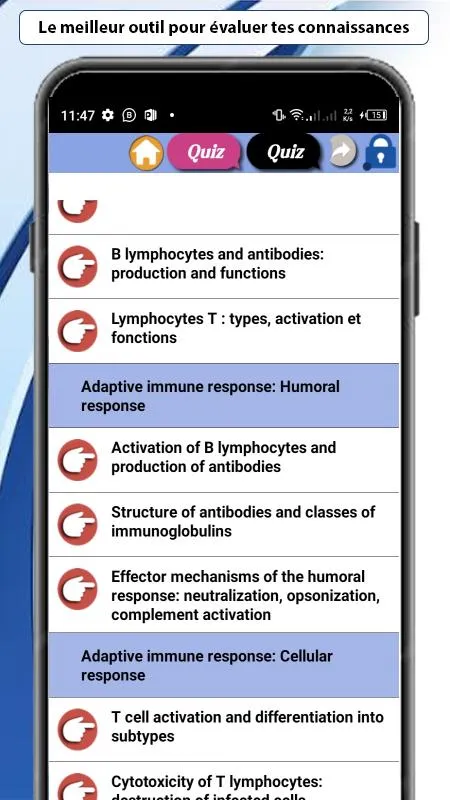 Immunology course | Indus Appstore | Screenshot