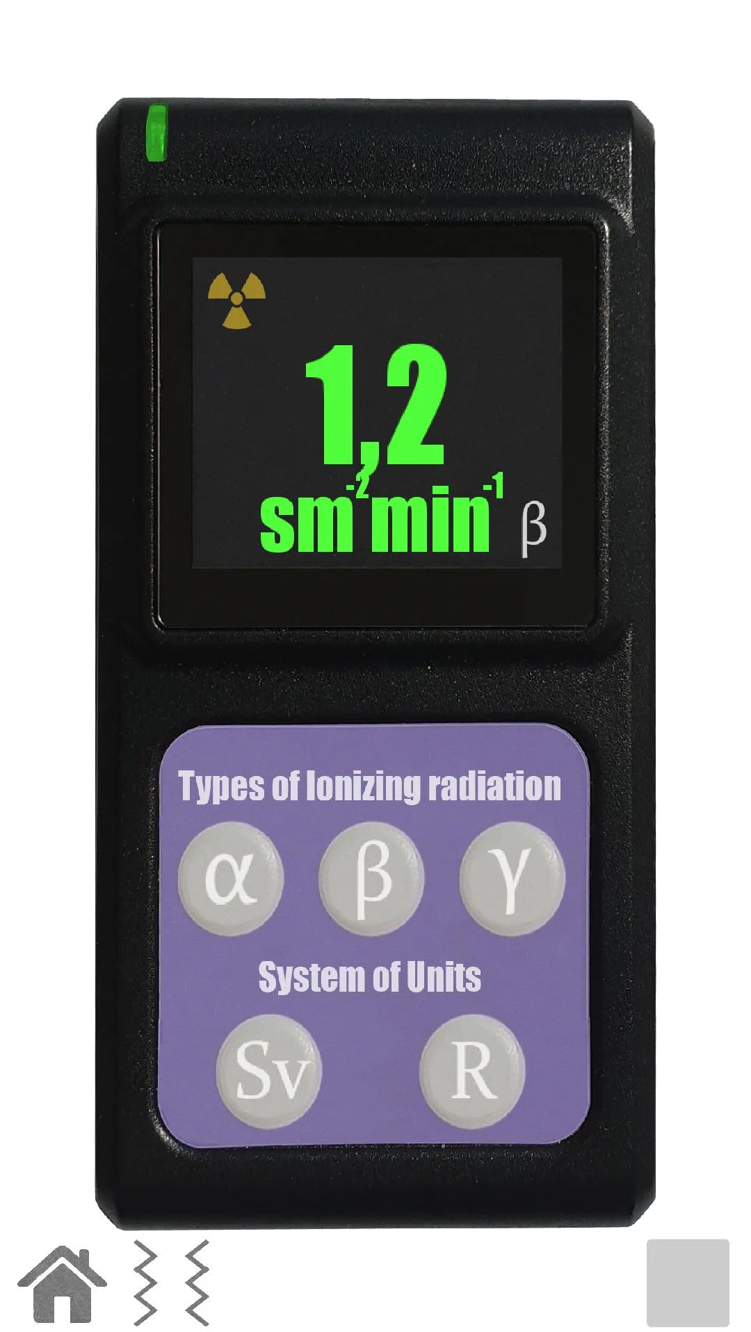 Radiation dosimeter simulator | Indus Appstore | Screenshot