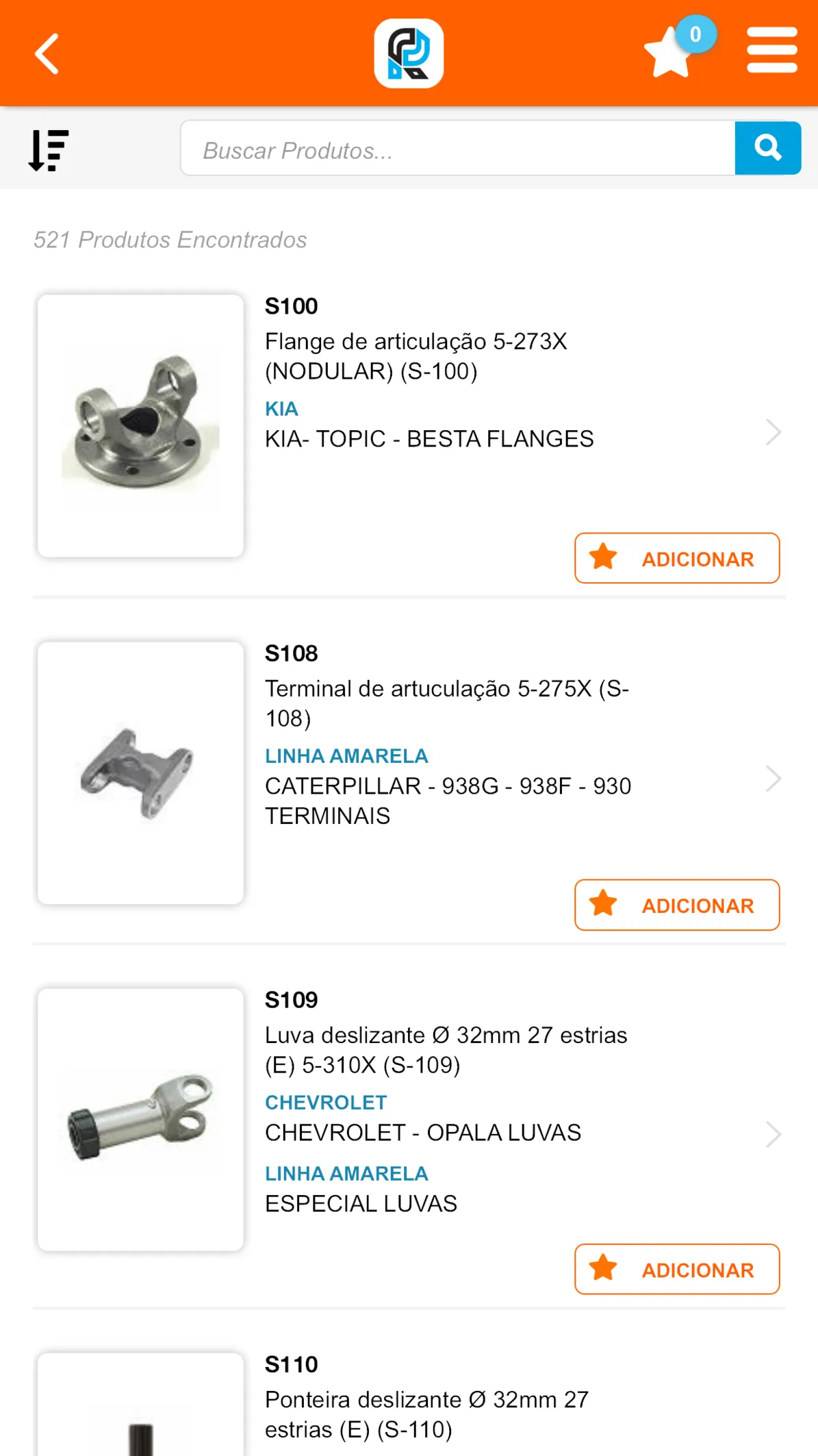 Rei Auto Parts - Catálogo | Indus Appstore | Screenshot