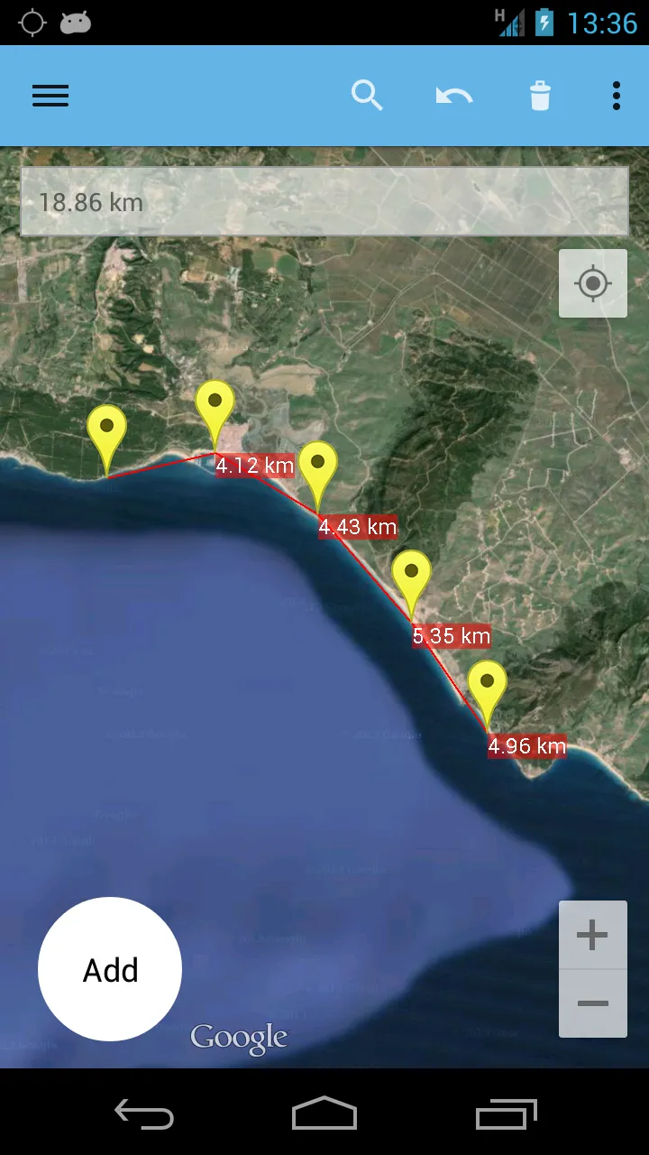 AndMeasure (Area & Distance) | Indus Appstore | Screenshot