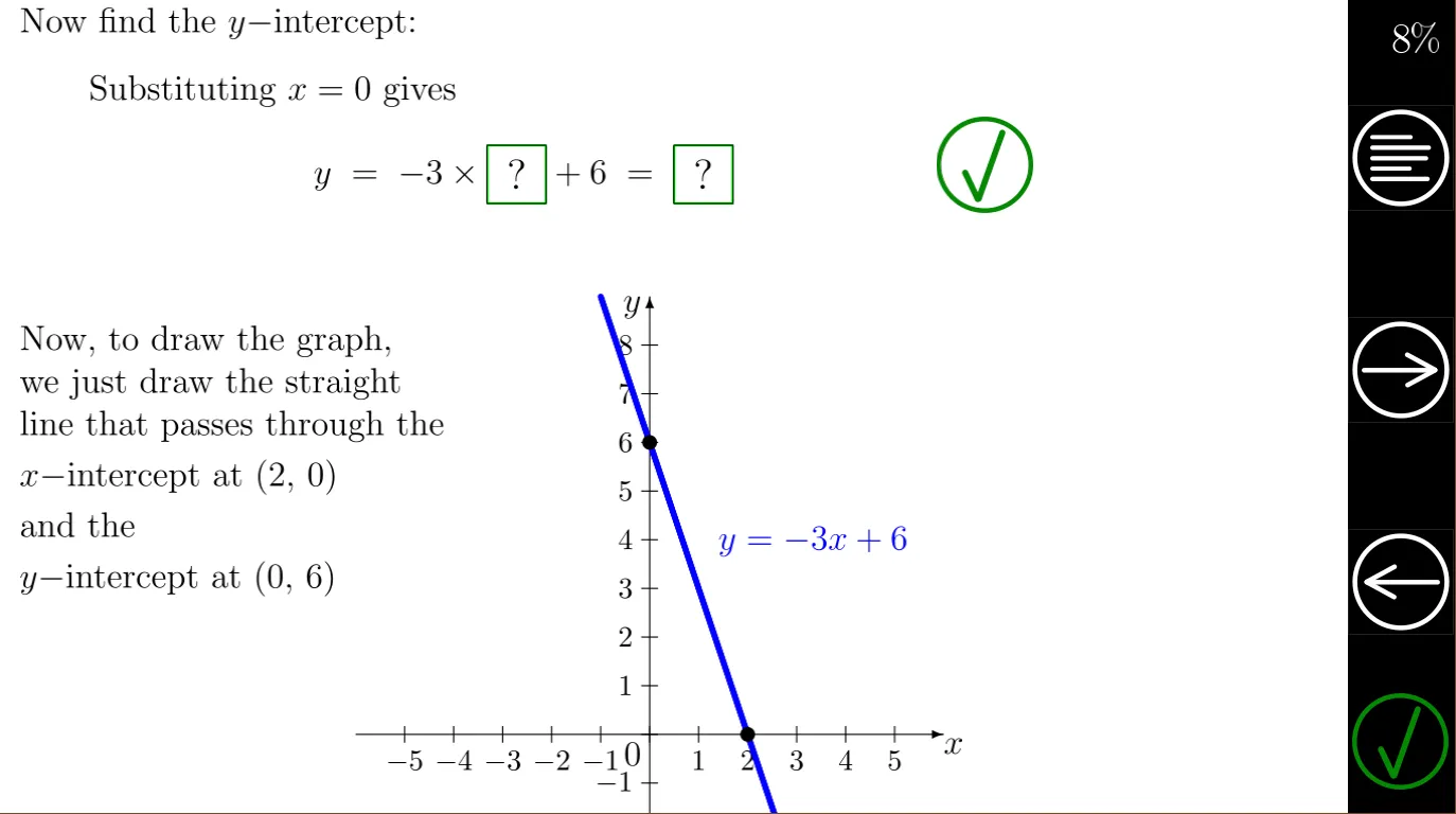 Algebra Tutorial 2: Linear Eqs | Indus Appstore | Screenshot