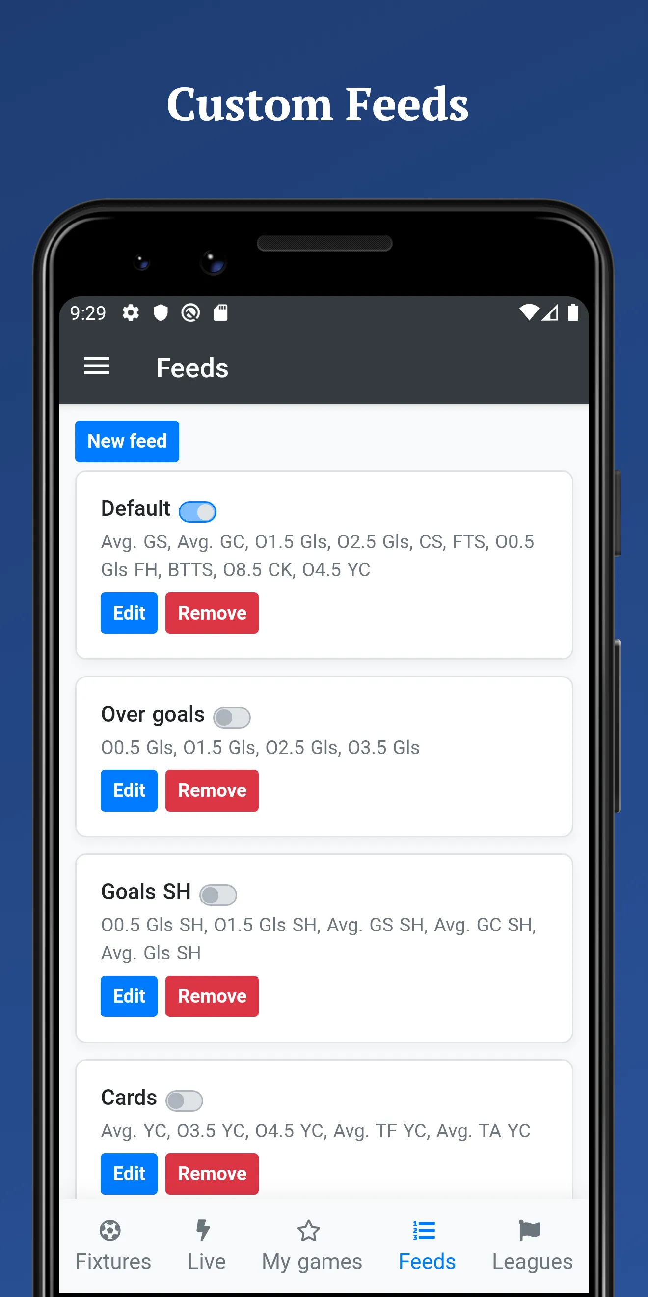 MakeYourStats - football stats | Indus Appstore | Screenshot