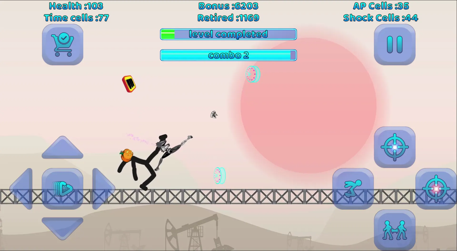 Cyber Stickman Hunter | Indus Appstore | Screenshot